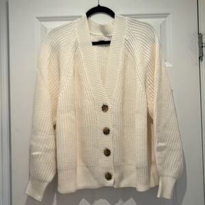 A new day chunky knit cream cardigan